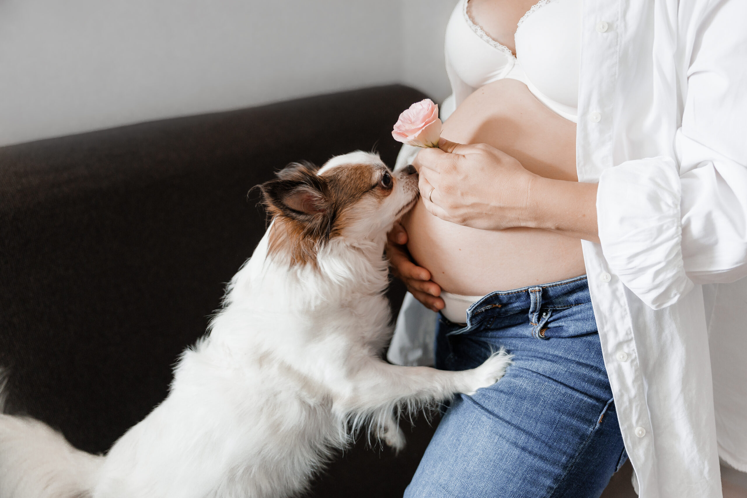 Anja Susič Suska v veselem pričakovanju. Foto: Osebni arhiv