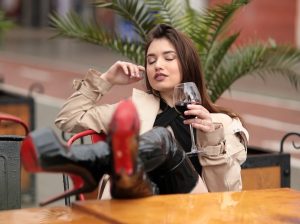 Vplivnica z alkoholom. Foto: Profimedia