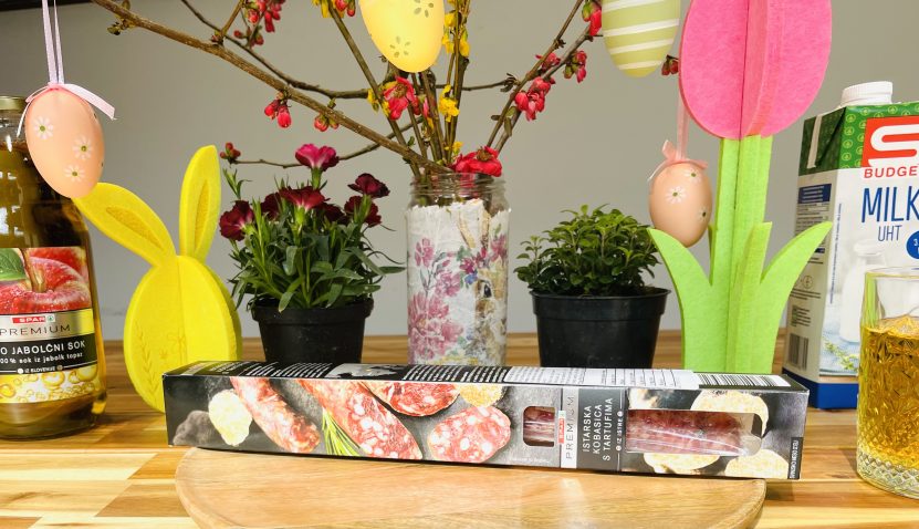 Gurmanske suhe klobase so lahko odlično velikonočno darilo. Foto: Mama.Over.Net