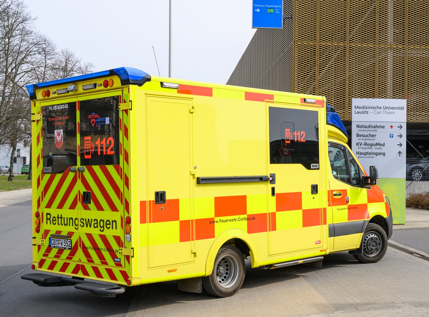 Nemčija reševalno vozilo